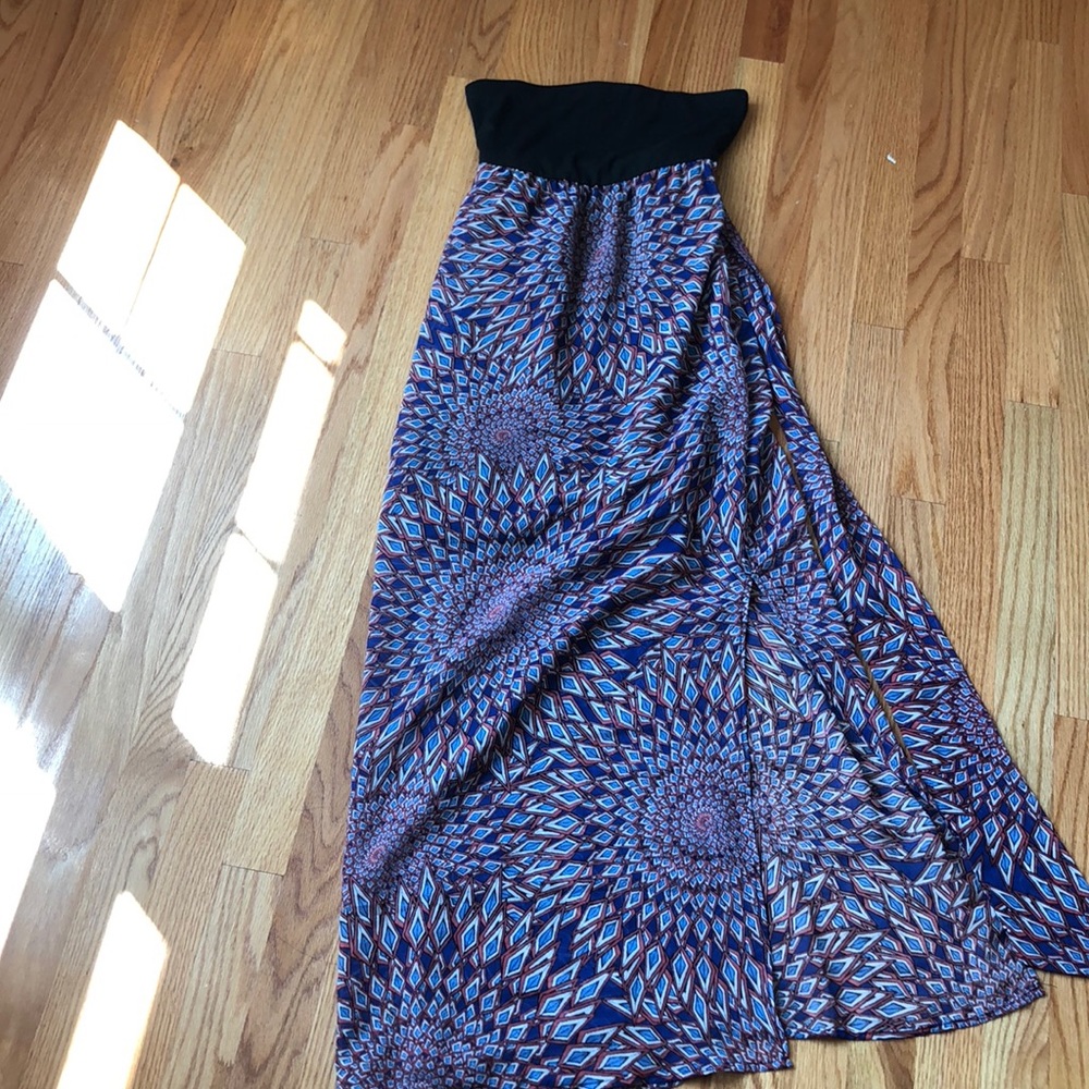 Xhilaration floral maxi dress